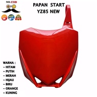 TRAIL NUMBER PLATE YZ85 YZ 85 NEW NEW STAR STAR BOARD MOTOR NAME CROSS TRAIL SUPERMOTO DIRTBIKE