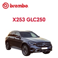 BREMBO Front Brake Pads (1 set) - Mercedes W205 C250 Mercedes X253 GLC200 GLC250