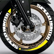 /tire bomb tire sticker, SPEED HUNTER