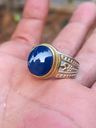 cincin batu yaman azroq/yaman biru garansi asli