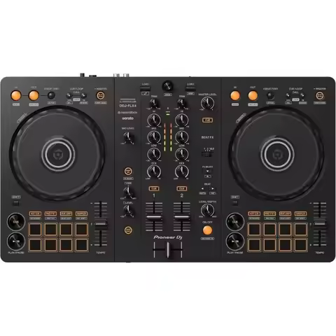 Discount DDJ FLX4 2 deck rekordbox and Serato DJ Controller Graphite Streaming Integration Smart Mix