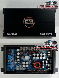 DM HI POWER เพาเวอร์แอมป์ คลาสดี4ch เพาเวอร์แอมป์ DM-600.4D กำลังขับ 6000วัตต์ เพาเวอร์ คลาสดี พาวเว