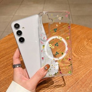Magnetic Phone Case for Samsung Galaxy A57 A56 A54 A37 A36 A35 A55 A26 5G A07 A06 A15 A16 4G Cases V