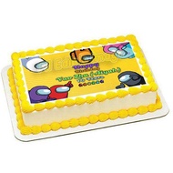 🎂 Edible Image / Icing Image A4 ❤️ (Among Us)