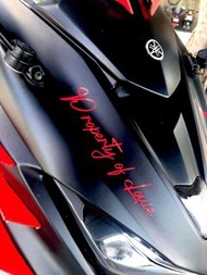 Customized sticker