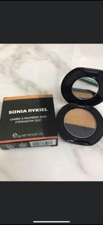 最後一件， (出清價) 全新貨裝(限量版) Sonia Rykiel Eyeshadow Duo炫麗雙色眼影 #14色, 金色及灰藍色, 做smoky eye 勁靚, 售$160包郵, 專門店貨