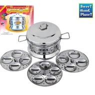 DIAMOND Stainless Steel Idli Maker Stainless Steel Idli Cooker Idly Maker Steamer Idli Cooker with 3