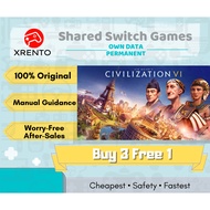 ⚡Buy 3 Free 1⚡Nintendo Switch Digital “Civilization VI” Own Data Eshop