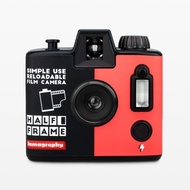 [DJS LIFESTYLE] LOMOGRAPHY 半格 SIMPLE USE 即開即用菲林相機 (黑白版本) (40 張半格照片) 已預裝好菲林，一開即拍，即影 40 張半格相片。可重複裝填任意 