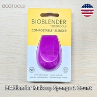 EcoTools® BioBlender Makeup Sponge ฟองน้ำแต่งหน้า Best With Liquid + Cream Makeup ฟองน้ำไข่ Beauty B