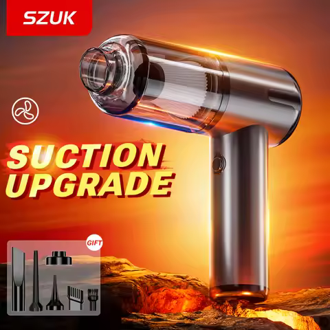 SZUK Car Vacuum Cleaner 8000PA Strong Suction Handheld Portable Cleaner Cleaning Machine Powerful Mi
