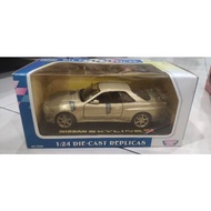 MOTORMAX MOTOR MAX 1/24 NISSAN SKYLINE GTR R34 GTR34 BNR34 REPLICAS