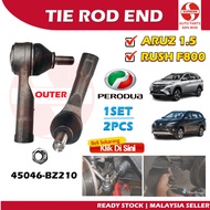 S2U Steering Rack Tie Rod End Outer Inner Perodua Aruz 1.5 Rush F800 45046-BZ210 Kepala Ball Joint T