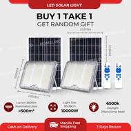 Solar Outdoor Flood Light 10000W 5000W 3000W 1000W with Remote and solar panel