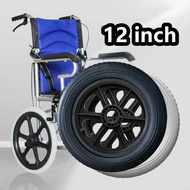 12 inch Wheelchair wheel Wheelchair Rear Wheel PU Solid Tire Wheelchair Replacement Wheel