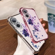 Suitable for Huawei Nova 9 se pro Electroplated shockproof phone case with strap TPU soft protection