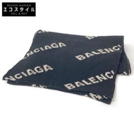 Balenciaga 558951 Logo 圍巾 [二手]