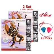 ALICE  .008 or .009 A506 Electric Guitar String SET Original | Tali Gitar Elektrik 1 Set Accessories