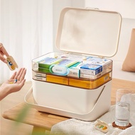 Ecoco family medicine box with handle, Ecoco multi-compartment family medical box - ECOCO 24141,2414
