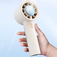 {hot} XIAOMI Portable Semiconductor Refrigeration Handheld Fan 100 Speed High-speed Turbo Fan 6000mA