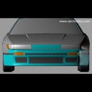 ABC Aero Bumper & Grill Set for Silvia S13 (66142) (66723)