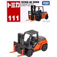 Tomica 111 Toyota L&F Geneo Scale 1/62 Takara Tomy Diecast Car (JP/CN)