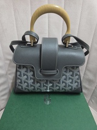 Goyard mini saigon西貢包(灰色）