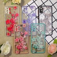 Samsung FLOWER MOTIF SOFTCASE A02 A22 A22 5G A52 A72 J2 PRIME A3S A9 2020 A5 2020 C20 4G Y17 Y15 Y12