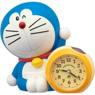 【Direct from Japan】Seiko JF383A Doraemon Table Clock, Alarm Clock, Talk, Alarm, 7.2 x 7.9 x 5.2 inch