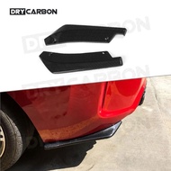 Carbon Look Car Rear Bumper Lip Angle Splitters Diffuser Bumper Lip Diffuser Splitter Scratch Protec