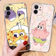 J-7 SpongeBob Soft Case for iPhone 12 X XS 11 16 Pro Max Plus