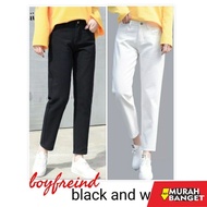 Latest Women's Denim Pants - White Boyfriend Jeans 27-40 / Black Boyfriend Jeans / Jumbo Boyfriend J