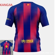 25 La Liga Barcelona Home Thai Version Jersey Customizable Name And Number For Yamal Star Football S