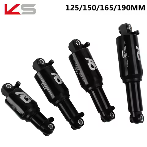 A5-RR1 Dual / Solo Air Rear Shock KS A5 RE double single air chamber pressure mountain rear shock ab
