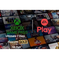 Xbox Game Pass Ultimate 7 days (Stackable)  - Xbox Live Gold + EA PLAY + Game Pass (Xbox One/Series 