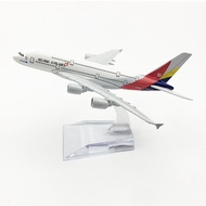16Cm Korean Air Boeing B737 B747 Airbus A320 A380 Metal Diecast Aircraft Model Korea Airplane Plane