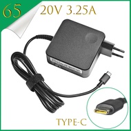20V 3.25A 65W USB Type-C AC Laptop Power Adapter Charger For Lenovo Thinkpad X1 Carbon Yoga X270 X280 T580 P51 P52s E480 E470 S2