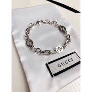 Guui Daigou Version Guui New Guui 925 Double G Large Bracelet Bracelet zp Consistent Sterling Silver