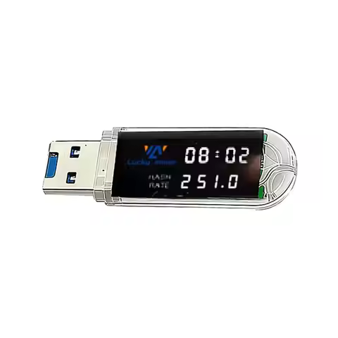 Nerdminer V2 LV03 USB BTC Miner Upgraded Mini Bitcoin 250KH/S Silent ASIC Crypto Miner-N32R