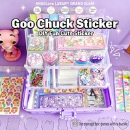 Sticker Goo Chuck Card Sticker Hand Box Goo Storage Goo Card DIY Children's Cute Card