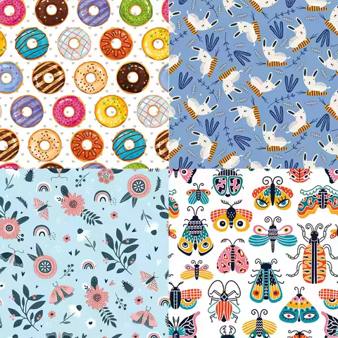 1Mx1.5M Pul Fabric Waterproof Washable TPU Handmade Polyester Fabric By The Meter Fashion DIY Cloth 