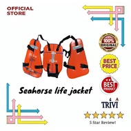 Safety work vest seahorse, life jacket V inherently buoyant Air Outdoor.