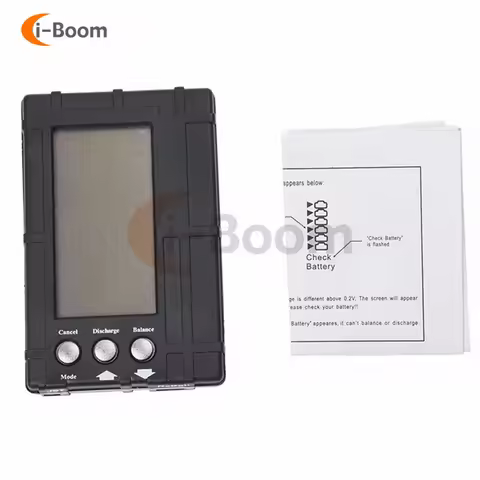 High Precision 3 in 1 LCD Display RC Battery Discharger Balancer Meter Tester for 2S-6S lipo Li-Fe l