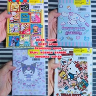 2026 agenda book agenda schedule book size a6 sanrio pooh toy story new edition made in japan