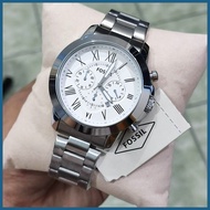 🅹 ✫ △ Men's Grant Chronograph Fossil Original Actual Pic. U.S Grade Japan Quartz Movement Watch