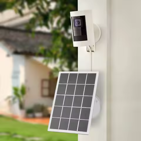 Solar Panel Charger Wall Mount Solar Charger Solar Charging Panel for Arlo Ultra/ Ultra 2/ Pro 3/ Pr