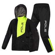 POLE－RACING |  ชุดเสื้อและกางเกงกันฝนแบบแยกชิ้นสำหรับทุกเพศ
