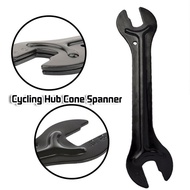 Bicycle Hub Exchange Wrench Dual Use Open End Wrench Carbon Steel Cycling Hub Cone Spanner