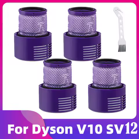 Replacement V10 Filters for Dyson V10 Cyclone Series, V10 Absolute, V10 Animal, V10 Total Clean, SV1