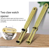 Watch repair tools, watch cover opener, two-claw metal watch opener, remove the back cover, replace the battery, replace accessories, repair tools